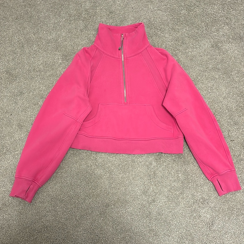 Lululemon women’s scuba oversized half-zip hoodie